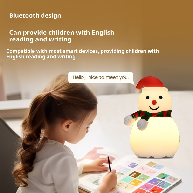 Snowman Bluetooth Night Light & Speaker