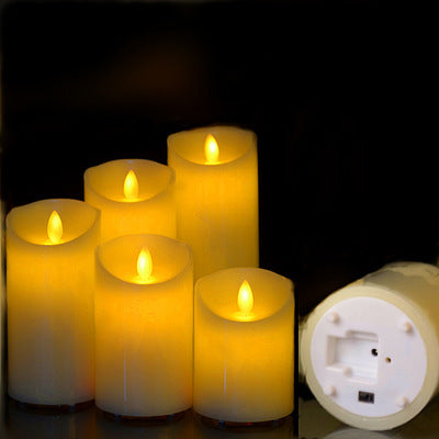 Luma Flameless Real Wax Candles, 3-Pack