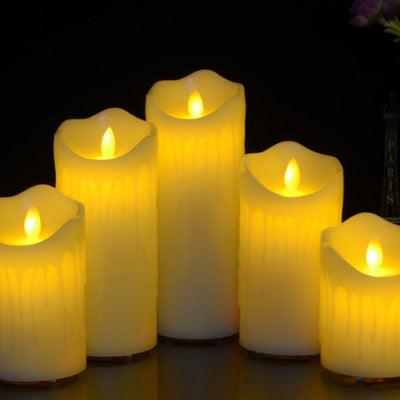 Luma Flameless Real Wax Candles, 3-Pack