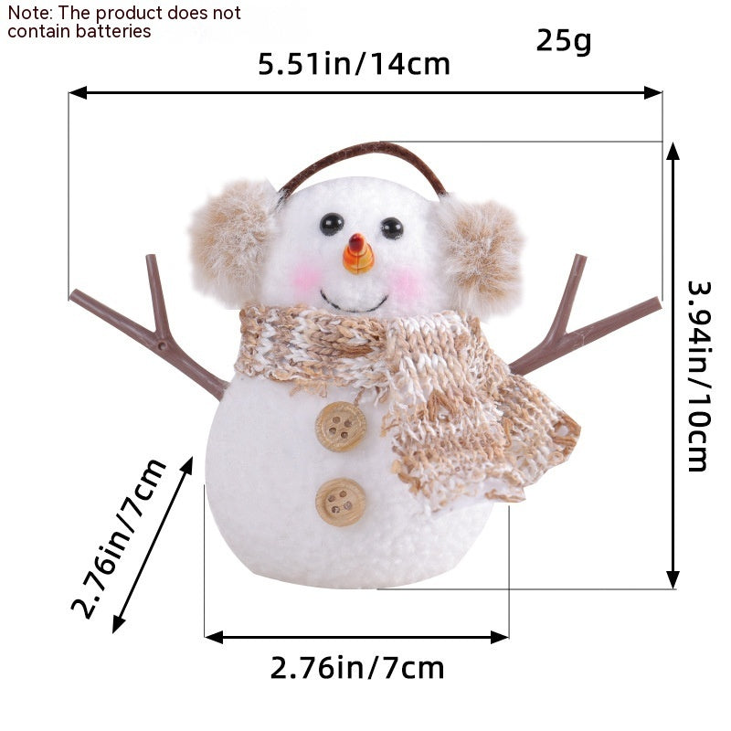 Luminous Ice Man Ornament