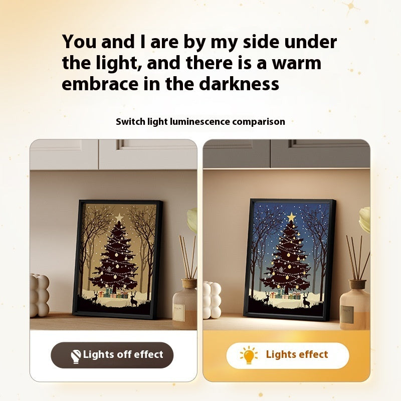 Luminous Bluetooth Christmas Tree Canvas