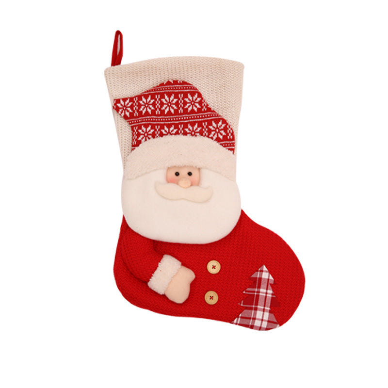 Jumbo Knitted Christmas Stocking