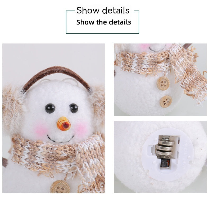 Luminous Ice Man Ornament