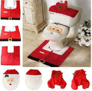 Festive Printed Bathroom Set