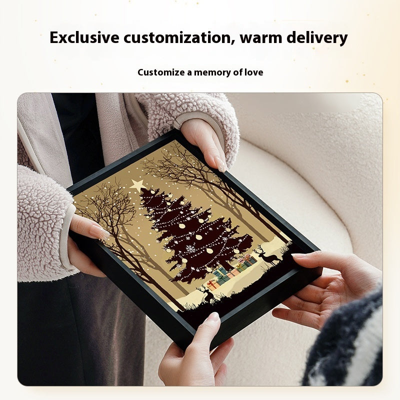 Luminous Bluetooth Christmas Tree Canvas