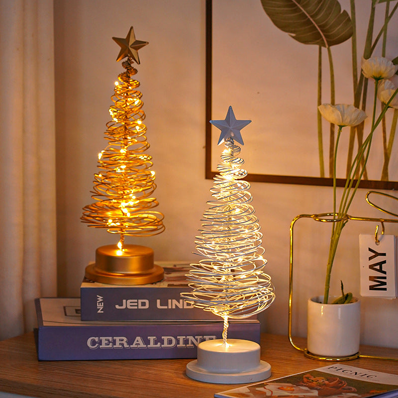 Spiral Christmas Tree Night Light