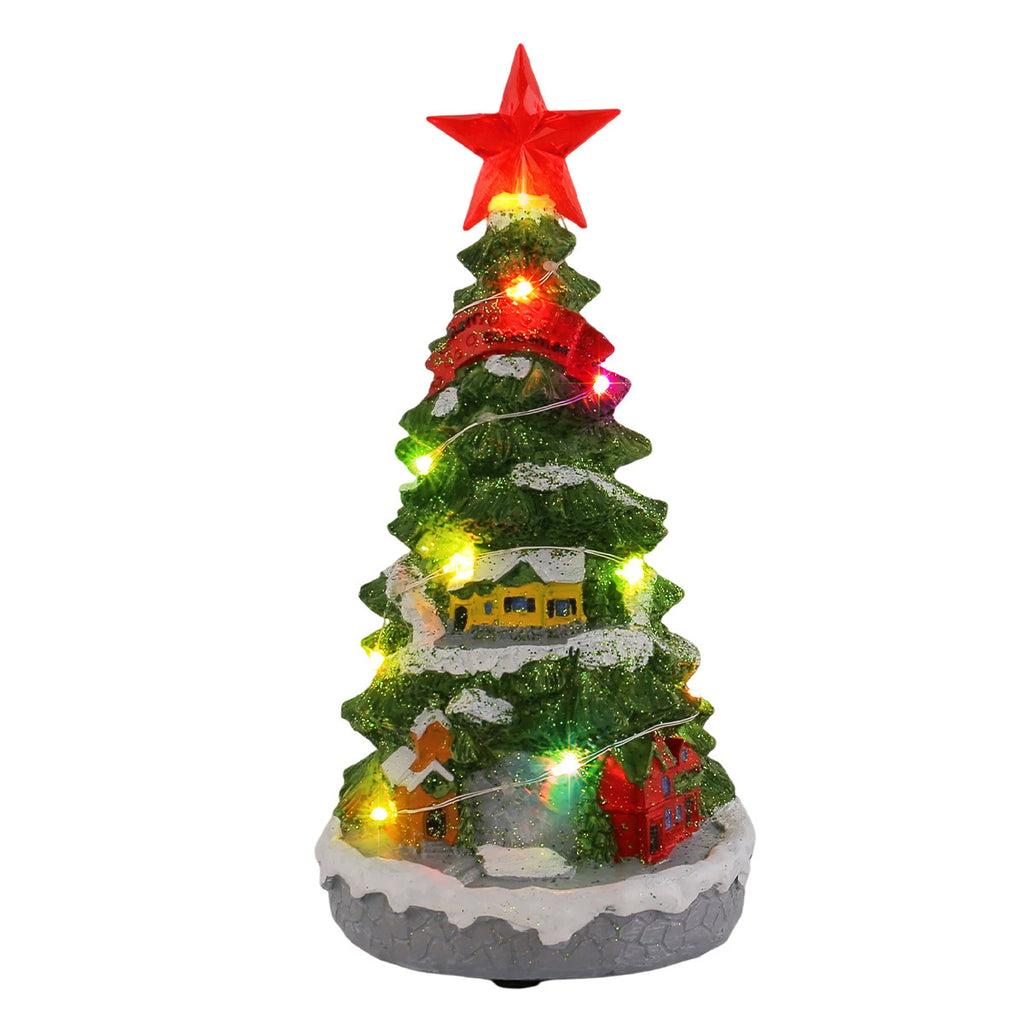 Glowing Christmas Tree Music Box