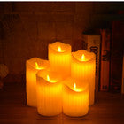 Luma Flameless Real Wax Candles, 3-Pack