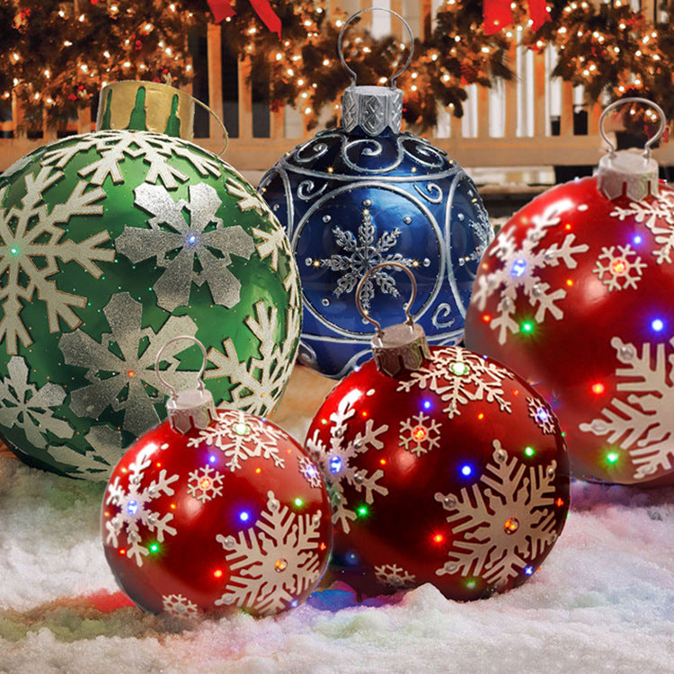 Giant Inflatable Christmas Ball Ornament