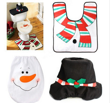 Festive Printed Bathroom Set