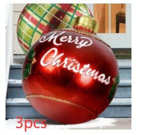 Giant Inflatable Christmas Ball Ornament