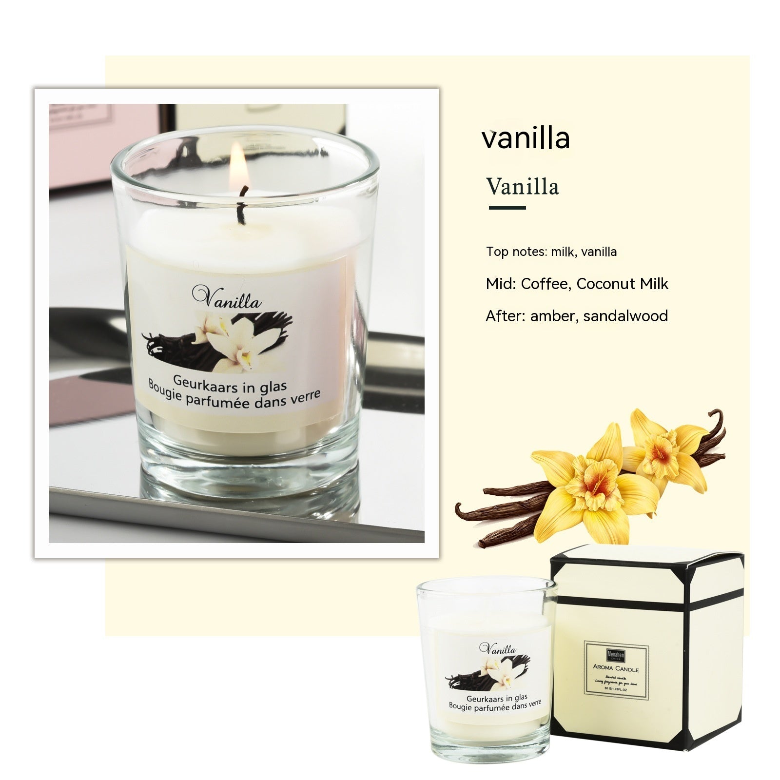 Soy Wax Aromatherapy Cup Candle