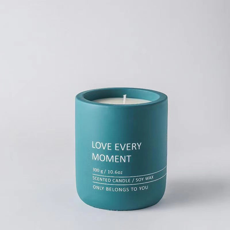 Essential Oil Ceramic Cup Candle