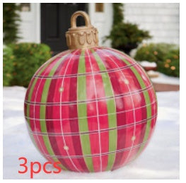 Giant Inflatable Christmas Ball Ornament