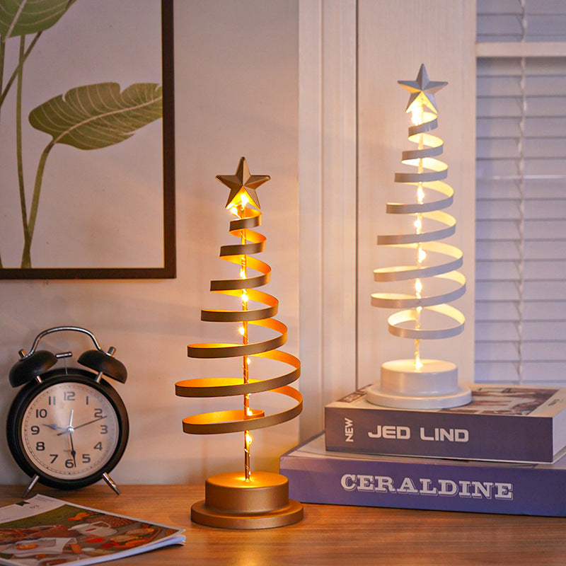 Spiral Christmas Tree Night Light